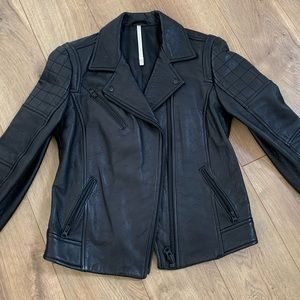 Truth and pride leather jacket